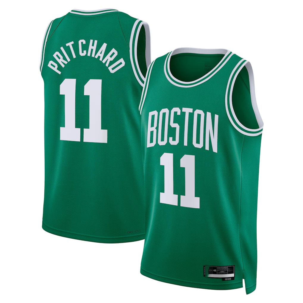 Seanshop B.Celtics #11 Payton Pritchard Kelly Green Swingman Jerseys - Icon Edition
