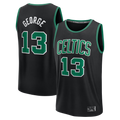 Seanshop B.Celtics #13 Paul George  Black Fast Break Replica Jerseys - Statement Edition