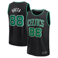 Leonaf B.Celtics #88 Neemias Queta  Black Fast Break Replica Player Jerseys - Statement Edition