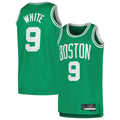 Seanshop B.Celtics #9 Derrick White Kelly Green Swingman Jerseys - Icon Edition