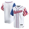Seanshop B.Orioles White Independence Day Vapor Premier Limited Home Game Blank Player Stitched Jerseys