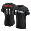 Seanshop B.Orioles #11 Jordan Westburg Player Black City Connect Limited Elite Home Game Stitched Jerseys