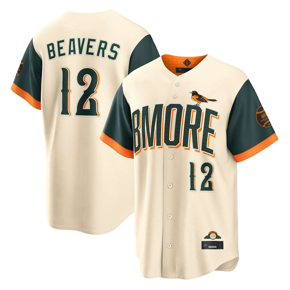 Seanshop B.Orioles #12 Dylan Beavers Player Cream 2026 City Connect Home Game Stitched Jerseys