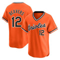 Seanshop B.Orioles #12 Dylan Beavers Player Orange T-shirt Limited Home Game Stitched Jerseys