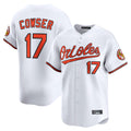 Seanshop B.Orioles #17 Colton Cowser Player White Limited Home Game Stitched Jerseys