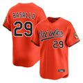 Seanshop B.Orioles #29 Samuel Basallo Player Orange Limited Home Game Stitched Jerseys