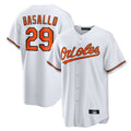Seanshop B.Orioles #29 Samuel Basallo Player White Home Game Stitched Jerseys