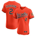 Seanshop B.Orioles #2 Gunnar Henderson Player Orange Limited Elite Home Game Stitched Jerseys