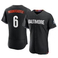 Seanshop B.Orioles #6 Ryan Mountcastle Player Black City Connect Limited Elite Home Game Stitched Jerseys
