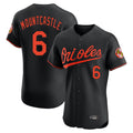 Seanshop B.Orioles #6 Ryan Mountcastle Player Black Limited Elite Home Game Stitched Jerseys