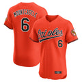 Seanshop B.Orioles #6 Ryan Mountcastle Player Orange Limited Elite Home Game Stitched Jerseys