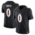 Seanshop B.Ravens #0 Roquan Smith Player Black Vapor F.U.S.E. Limited Stitched Jerseys