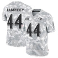 Seanshop B.Ravens #44 Marlon Humphrey Player Arctic Camo Salute to Service Limited Stitched Jerseys