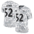 Seanshop B.Ravens #52 Ray Lewis Player Arctic Camo Salute to Service Limited Stitched Jerseys