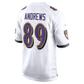 Seanshop B.Ravens #89 Mark Andrews Player White Alternate Home Game Stitched Jerseys