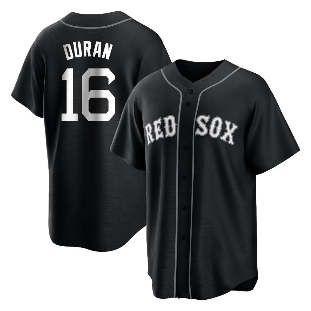 Seanshop B.Red Sox #16 Jarren Duran Player Black Home Game Stitched Jerseys