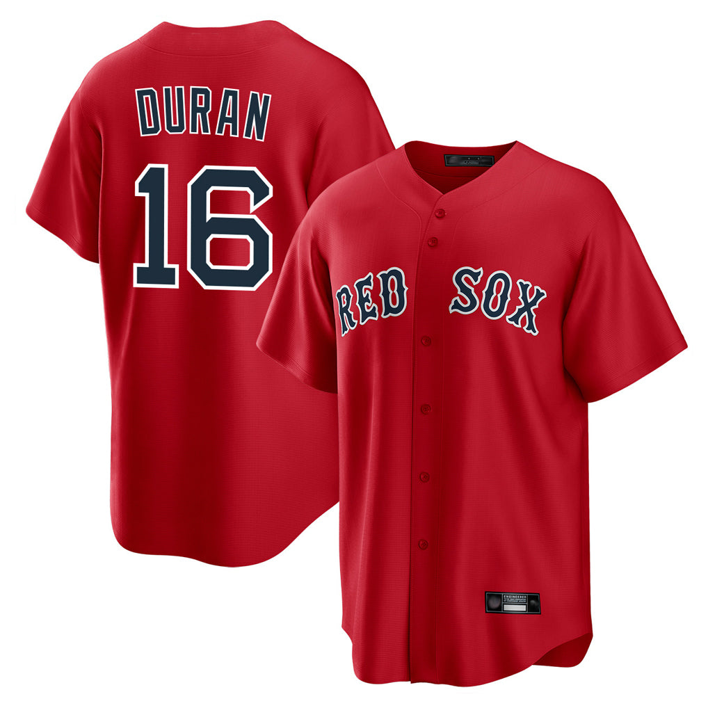 Seanshop B.Red Sox #16 Jarren Duran Player Red Home Game Stitched Jersey