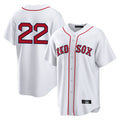 Seanshop B.Red Sox #22 Garrett Whitlock Player White Home Game Stitched Jerseys