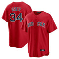 Seanshop B.Red Sox #34 David Ortiz Player Red Home Game Stitched Jerseys