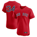 Seanshop B.Red Sox #34 David Ortiz Player Red Limited Elite Home Game Stitched Jerseys
