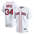 Seanshop B.Red Sox #34 David Ortiz Player White Limited Home Game Stitched Jerseys