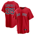 Seanshop B.Red Sox #35 Garrett Crochet Player Red Home Game Stitched Jerseys