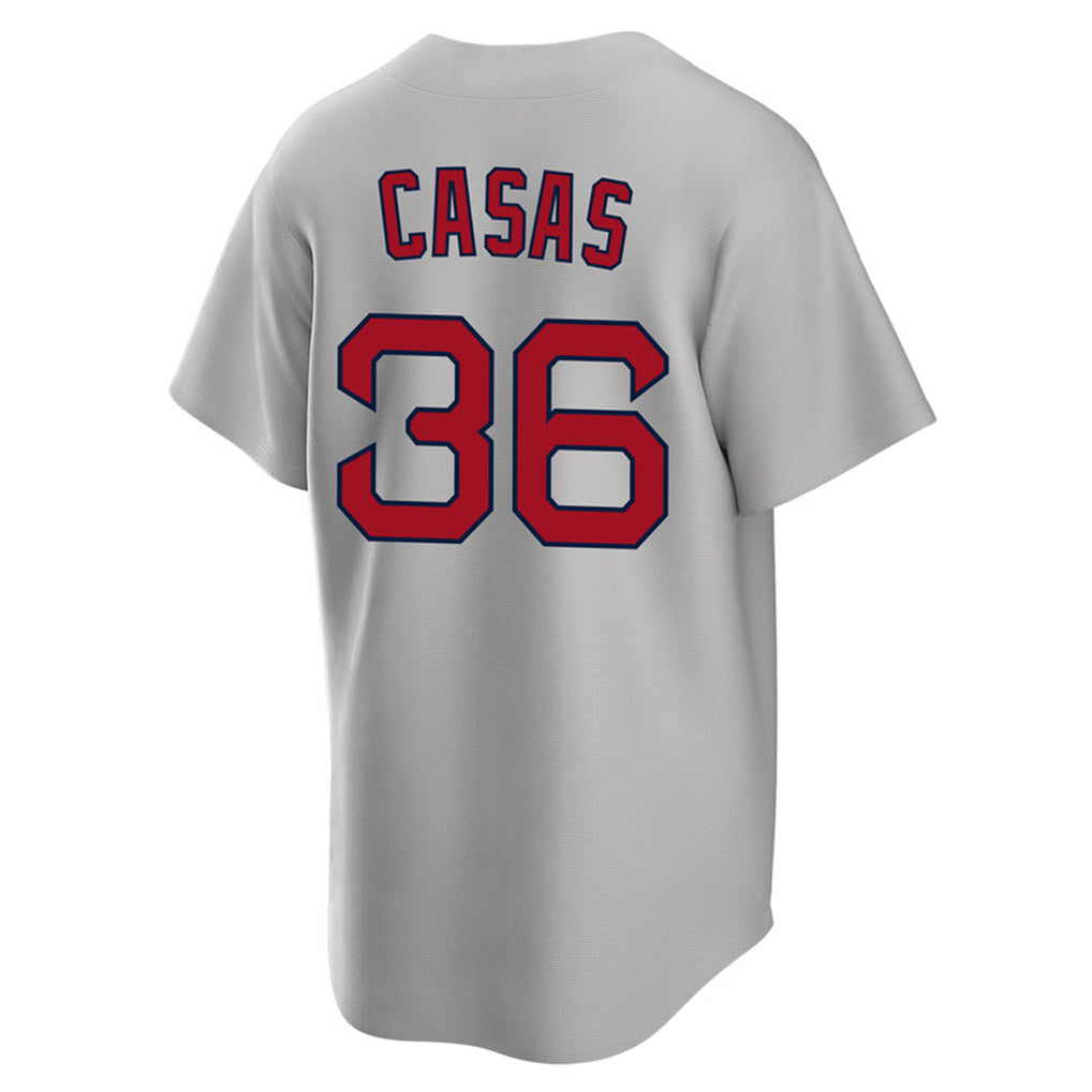 Seanshop B.Red Sox #36 Triston Casas Player Gray Road Home Game Stitched Jersey