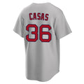 Seanshop B.Red Sox #36 Triston Casas Player Gray Road Home Game Stitched Jersey