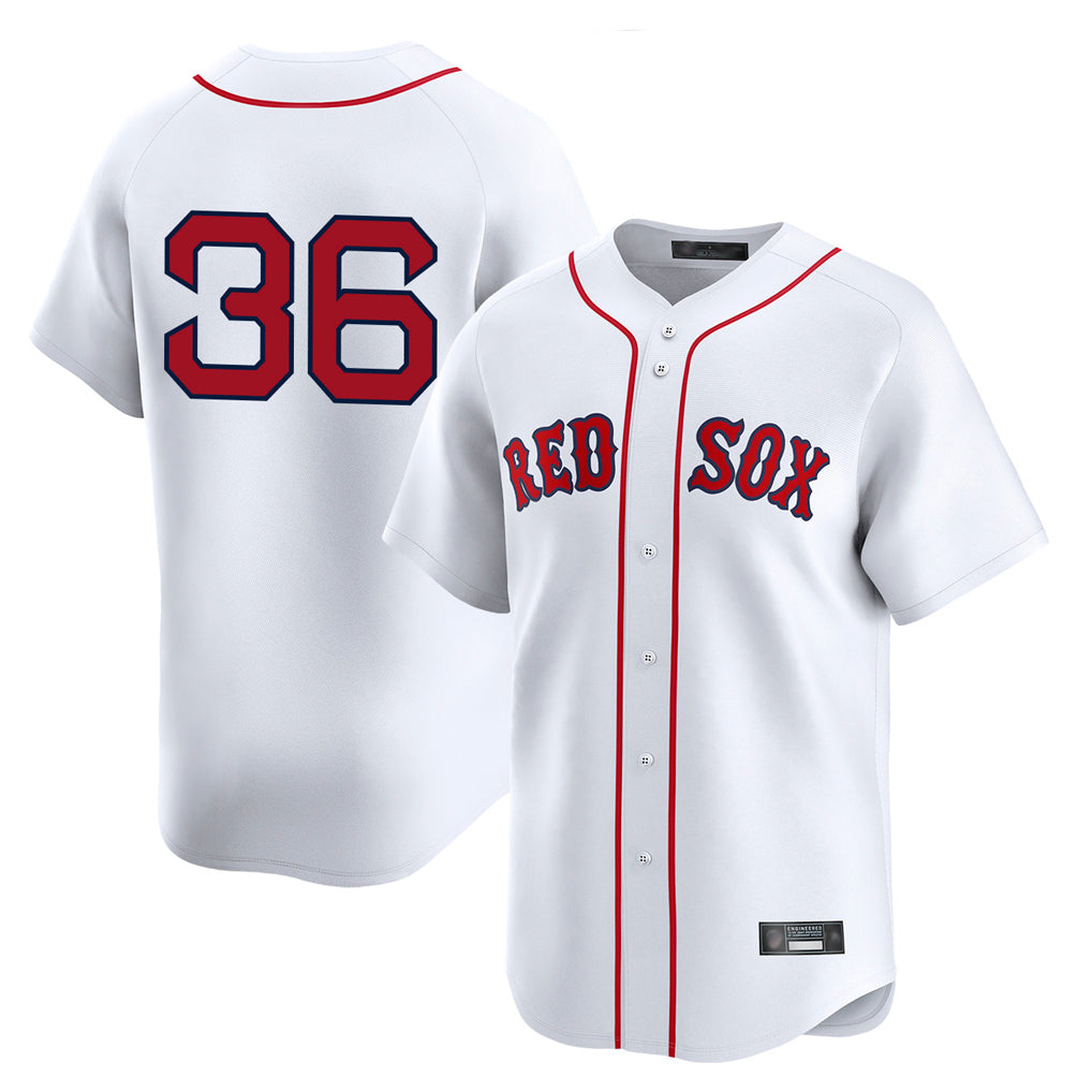 Seanshop B.Red Sox #36 Triston Casas Player White Limited Home Game Stitched Jersey
