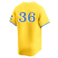 Seanshop B.Red Sox #36 Triston Casas Player Yellow Limited Home Game Stitched Jerseys