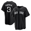 Seanshop B.Red Sox #3 Ceddanne Rafaela Player Black Home Game Stitched Jerseys