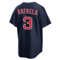 Seanshop B.Red Sox #3 Ceddanne Rafaela Player Navy Home Game Stitched Jerseys