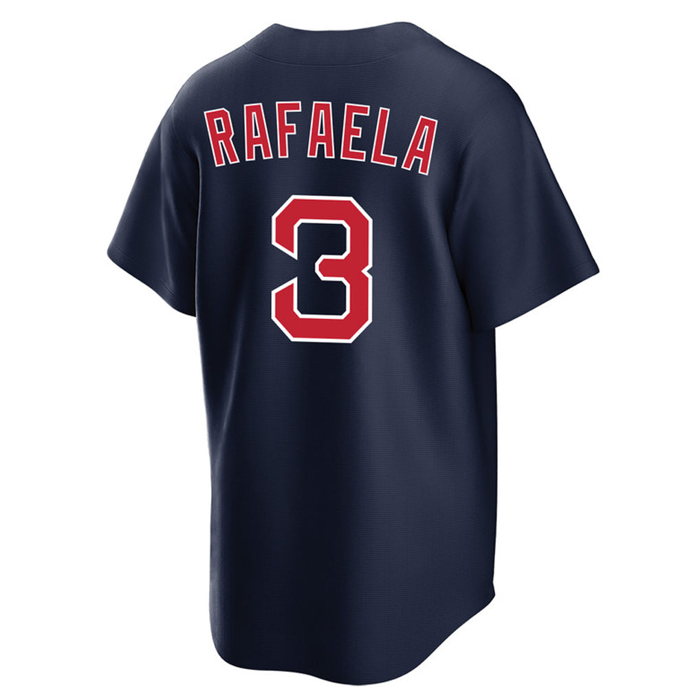 Seanshop B.Red Sox #3 Ceddanne Rafaela Player Navy Home Game Stitched Jerseys
