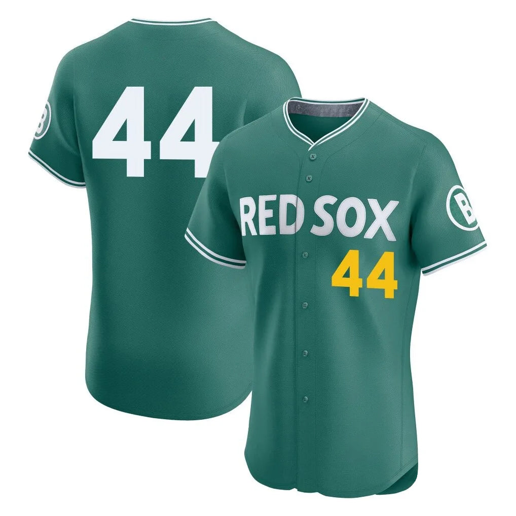 Seanshop B.Red Sox #44 Aroldis Chapman Player Green City Connect Limited Elite Home Game Stitched Jerseys
