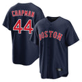 Seanshop B.Red Sox #44 Aroldis Chapman Player Navy Home Game Stitched Jerseys