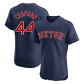 Seanshop B.Red Sox #44 Aroldis Chapman Player Navy Limited Elite Home Game Stitched Jerseys