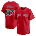 Seanshop B.Red Sox #52 Wilyer Abreu Player Red Limited Home Game Stitched Jerseys