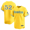 Seanshop B.Red Sox #52 Wilyer Abreu Player Yellow Limited Home Game Stitched Jerseys