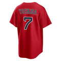 Seanshop B.Red Sox #7 Masataka Yoshida Player Red Home Game Stitched Jerseys