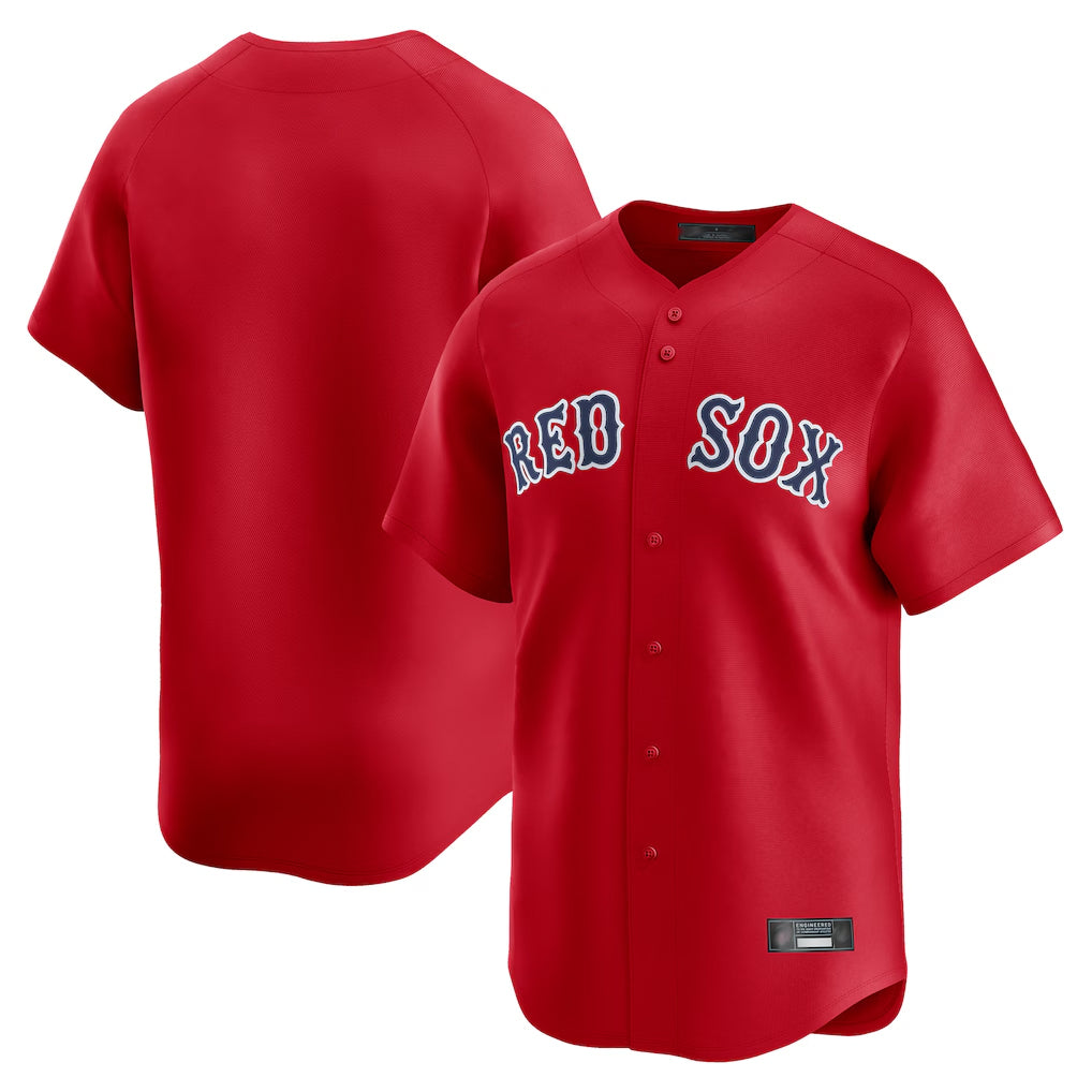 Seanshop B.Red Sox Blank Player Red Limited Home Game Stitched Jerseys