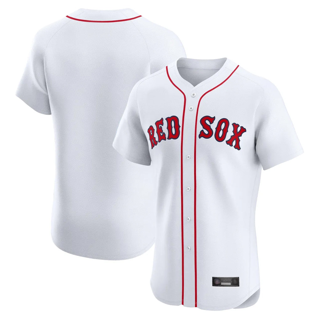 Seanshop B.Red Sox Blank Player White Limited Elite Home Game Stitched Jerseys