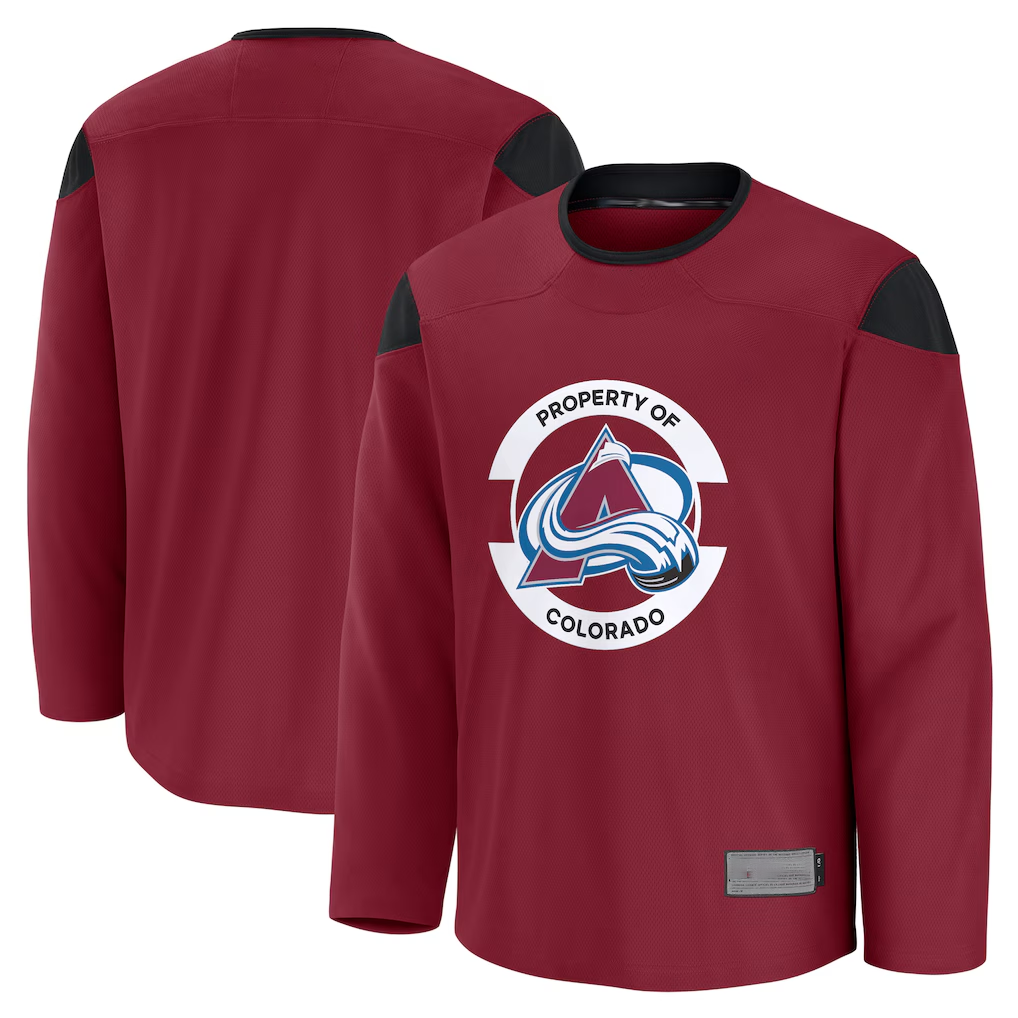 Seanshop C.Avalanche Burgundy Practice Jerseys
