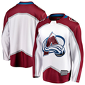 Seanshop C.Avalanche White Away Breakaway Jerseys