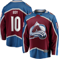 Seanshop C.Avalanche #10 Nicolas Roy Burgundy Home Breakaway Jerseys