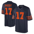 C.Bears #17 Tyson Bagent Player Navy Blue  Alternate Game Stitched Jerseys