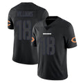 Seanshop C.Bears #18 Caleb Williams Player Black Impact Limited Game Stitched Jerseys