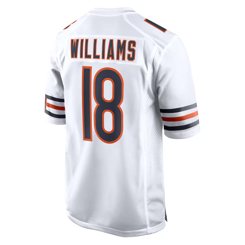 Seanshop C.Bears #18 Caleb Williams Player White Home Game Stitched Jerseys