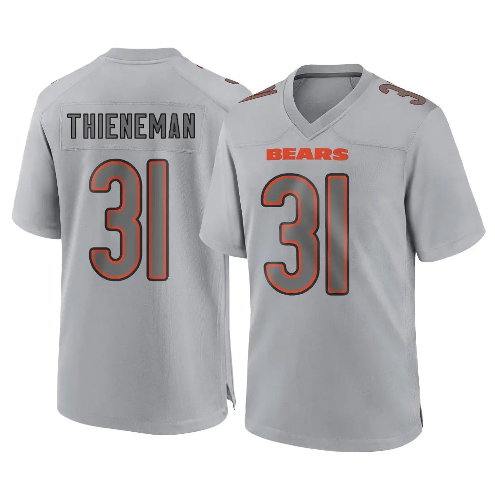 Seanshop C.Bears #31 Dillon Thieneman Player Gray Atmosphere Fashion Game Stitched Jerseys