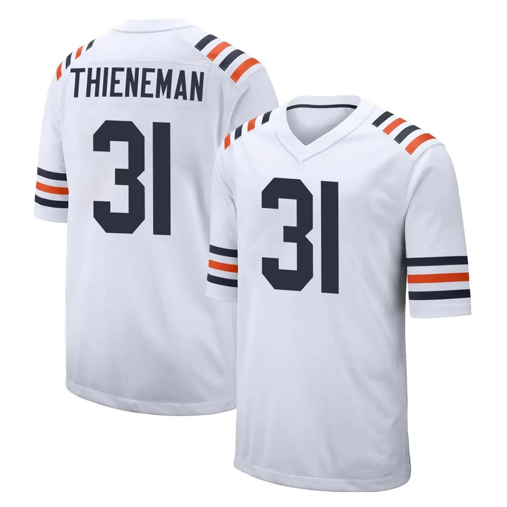 Seanshop C.Bears #31 Dillon Thieneman Player White Classic Home Game Stitched Jerseys