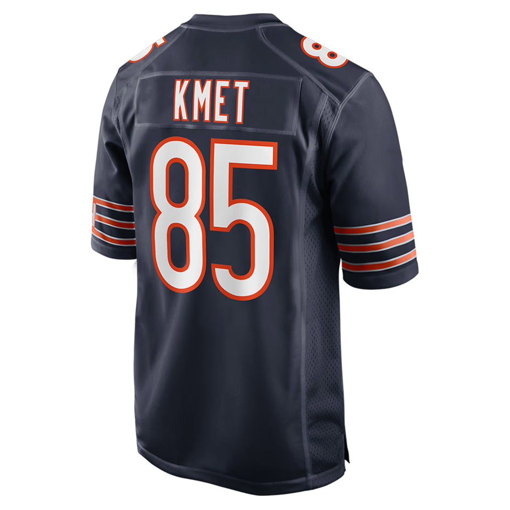 Seanshop C.Bears #85 Cole Kmet Player Navy Home Game Stitched Jerseys